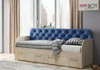 Фото krovati-detskie кровать детская сенди кр-01 light (см 80х186) с ящиками производитель БТС 