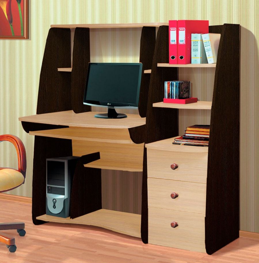 Фото Стол компьютерный СК 1  от производителя Фант-мебель в Крыму по цене 9 590 ₽