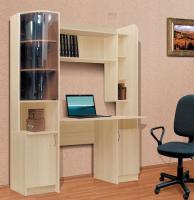 Стол компьютерный Омега-1  (лдсп, лдсп-венге,  венге, дуб млечный (Фант-мебель) ) в Крыму от производителя 