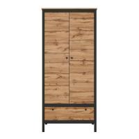 Фото shkafy-platyanye шкаф loft szf2d1s (62) двухдверный производитель Black Red White (БРВ)