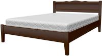 Фото derevyannye-krovati кровать односпальная карина-7 (см 120х200) без основания с универсальными царгами производитель Браво-мебель