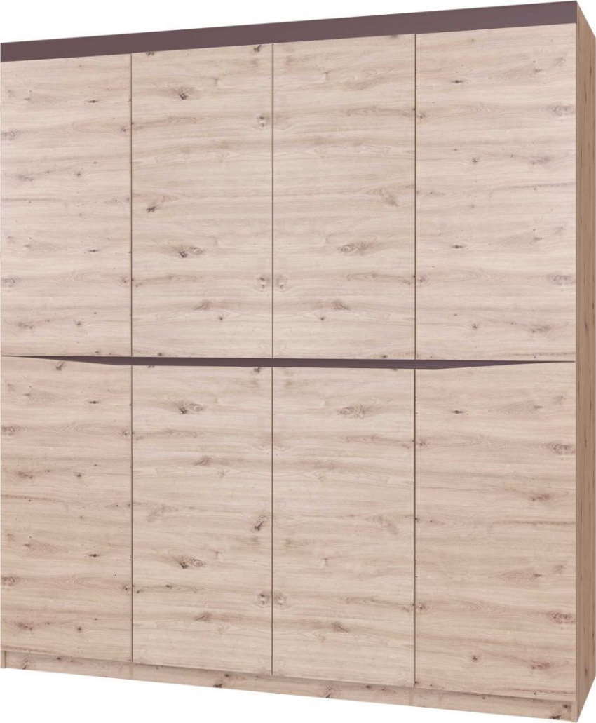 Фото Шкаф Тиана ШР-4 (200) без зеркал четырехдверный от производителя Браво-мебель в Крыму по цене 36 680 ₽