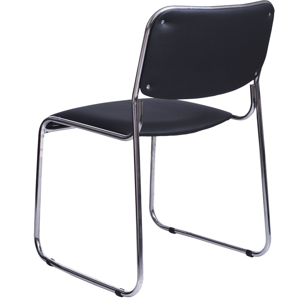 Фото Стул для посетителя Марс (хром) от производителя Фабрикант в Крыму по цене 4 270 ₽