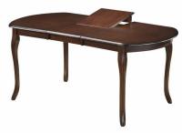 Стол обеденный Аликанте (Alicante AL-T4EXЗ) (№4 массив дерева, мдф шпон-темный орех,  темный орех (ТМК) ) в Крыму от производителя 