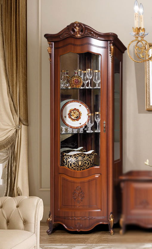 Фото Шкаф-витрина Аллегро 2 от производителя Слониммебель в Крыму по цене 39&nbsp;300 ₽