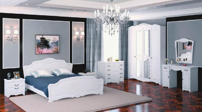 Комод Лотос  (белый (Браво-мебель) )