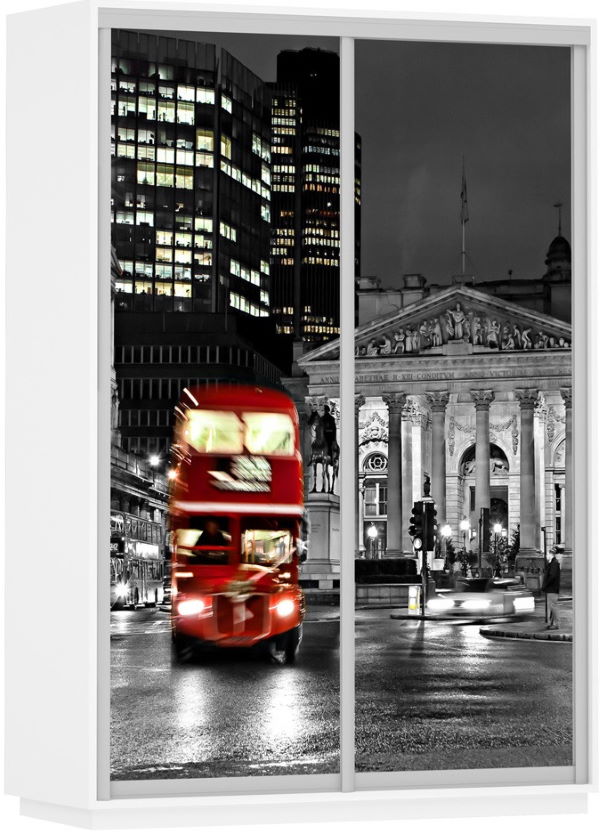 Фото Шкаф-купе Экспресс Дуо Фото (1,6х0,6х2,2 - 2 двери) от производителя Мебельная компания Е1 в Крыму по цене 39&nbsp;840 ₽