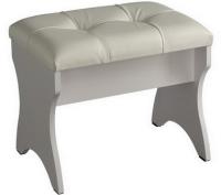 Пуф Алиса (3 категория, белый, светлый  (Мебельсон) ) в Крыму от производителя 