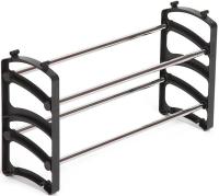 Обувница SR-1067-BK/SH32B  (черный-хром (Tetchair) ) в Крыму от производителя 