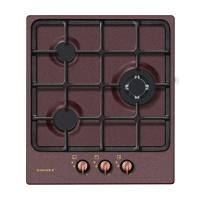 Варочная поверхность газовая 3-х комф. MGHET 43 38 (450х520) (Материал Металл , Цвет Бежевый) в Крыму от производителя 