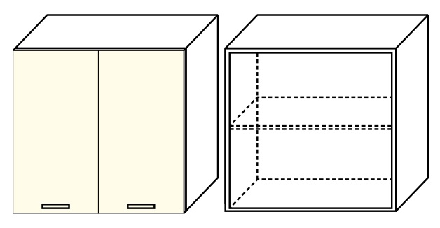 Фото Кухня Диана-4 (ЛДСП) шкаф настенный 1000 (ШВ-101) от производителя Фант-мебель в Крыму по цене 3 380 ₽
