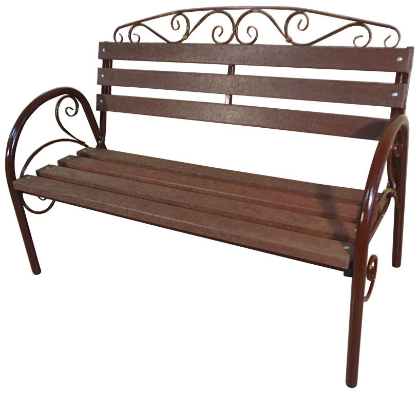 Фото Скамья Дуэт-Люкс (1264х680хh930) от производителя Металл-Конструкция в Крыму по цене 11 280 ₽