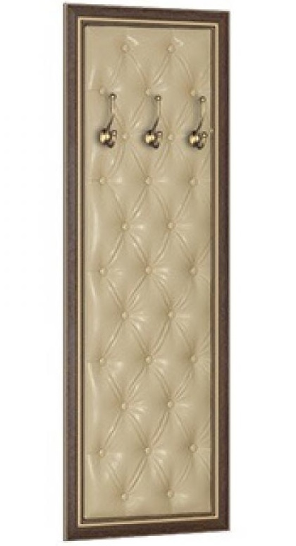 Фото Панель малой вешалки Виктория мягкая от производителя Мебель Маркет в Крыму по цене 10 400 ₽