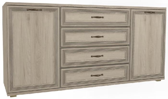 Тумба под ТВ Карина ТБ-1012 (гикори джексон светлый, гикори джексон светлый (Лером) )