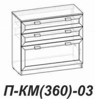 Комод Элит Д-КМ(360)-02 (венге (Сантан) ) в Крыму от производителя 
