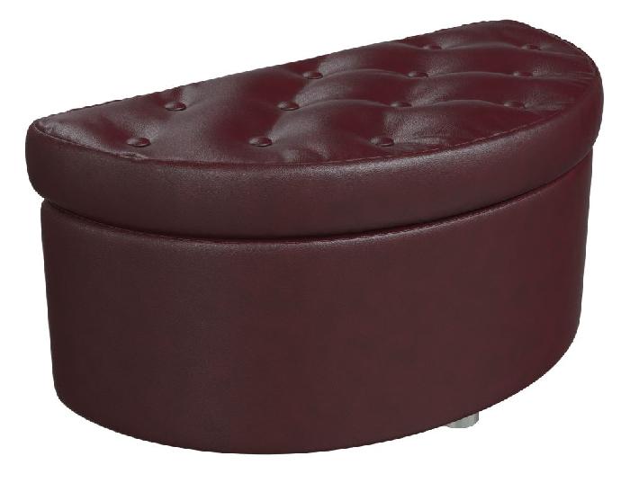 Банкетка Луна 6-5115 (кожзам, бордовый (Гранд Кволити) )