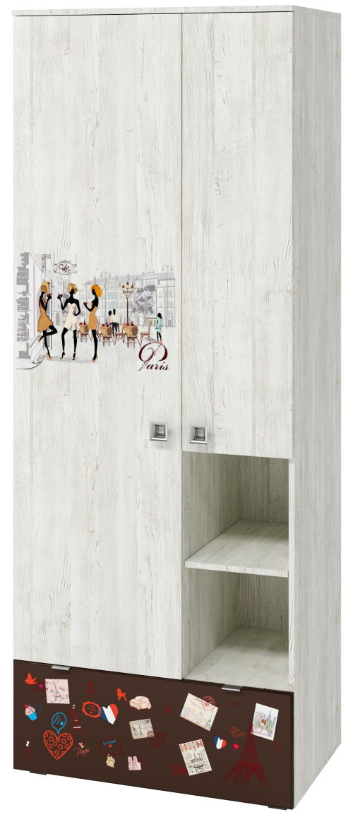 Фото Шкаф Поло (80) двухдверный от производителя Регина в Крыму по цене 12 960 ₽