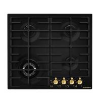 Варочная поверхность газовая 4-х комф. MGHE 64 74 (590х520) (Материал Стеклокерамика , Цвет Черный) в Крыму от производителя 