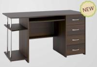 Стол компьютерный ДВК Комфорт-5 (лдсп, лдсп-венге,  венге, дуб молочный (ДВК) ) в Крыму от производителя 