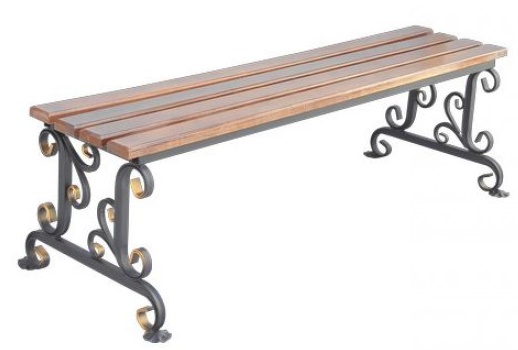 Фото Лавочка Бульварная (Римская) (1500х560х400) от производителя Кемпинг Групп в Крыму по цене 7 290 ₽