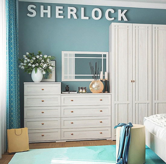 Фото Зеркало навесное Шерлок (Sherlock)-7 от производителя Глазов в Крыму по цене 5 100 ₽