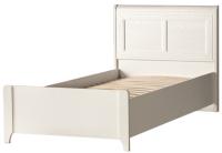 Кровать односпальная Белла 249 (СМ 90х200) с основанием ( 90х200 , ЛДСП/МДФ , белый-ясень белый , без подъемного мех. , без ящиков , без матраса (Яна) ) в Крыму от производителя 