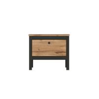 Тумба Loft KOM1K/55 (дуб вотан-черный матовый, дуб вотан (Black Red White (БРВ)) ) в Крыму от производителя 